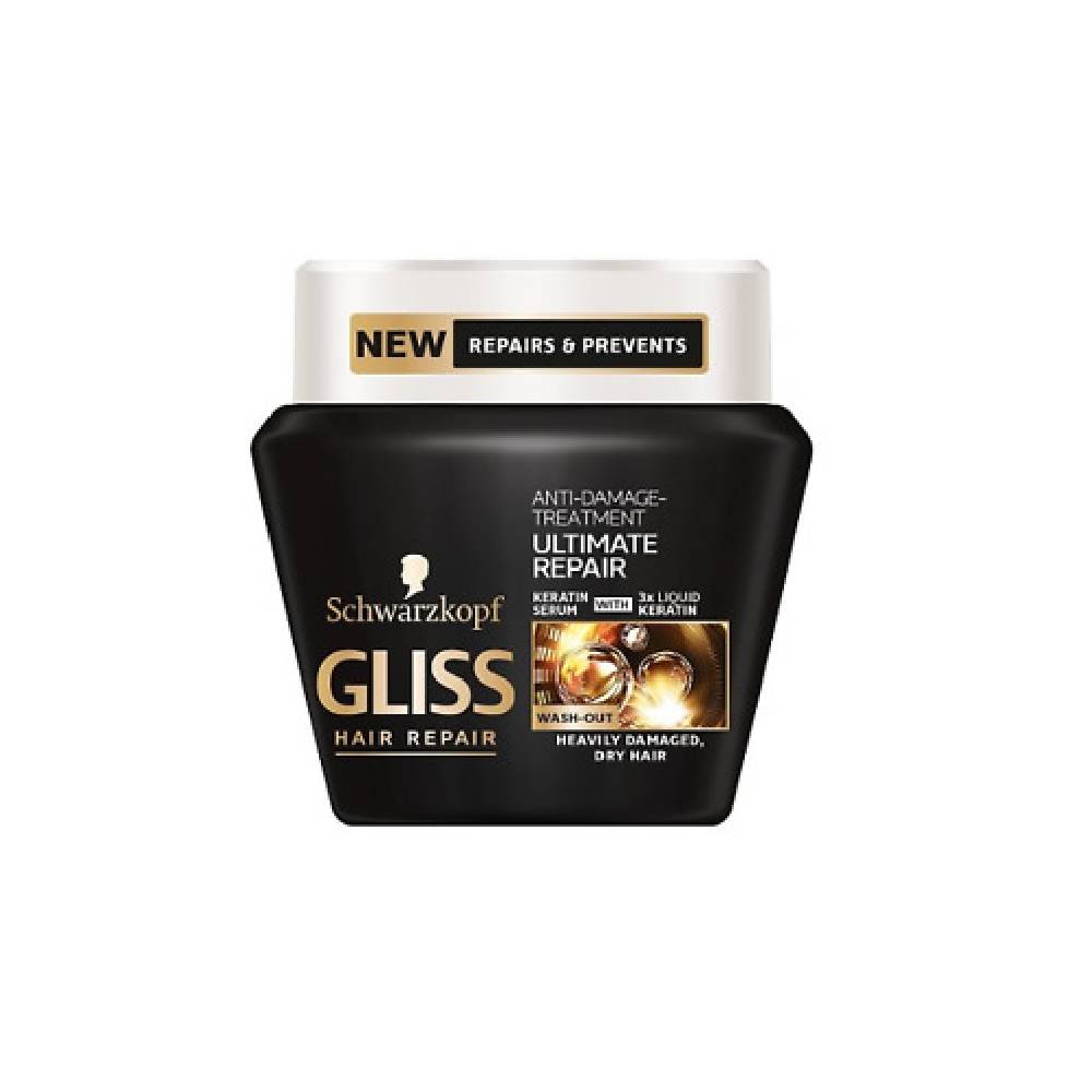 GLISS MASK 300ML ULTIMATE REPAIR
